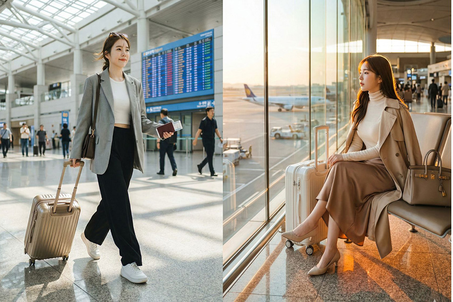 Tạo ảnh check-in sân bay cực sang chỉ với một câu lệnh Gemini đơn giản