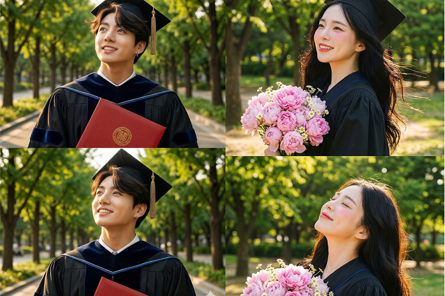 Cách Tạo Ảnh Tốt Nghiệp Bằng Gemini AI Đẹp Như Studio