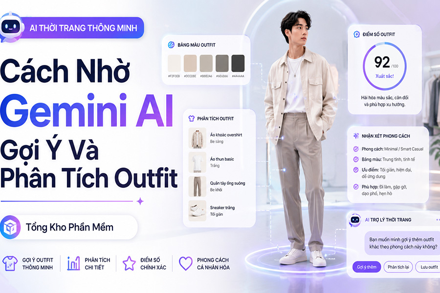 Cách Nhờ Gemini AI Gợi Ý Và Phân Tích Outfit
