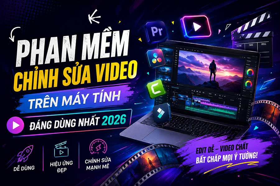 Top 10 Phần Mềm Chỉnh Sửa Video Trên Máy Tính Đẹp “Điên Đảo” Dân Edit Không Thể Bỏ Qua