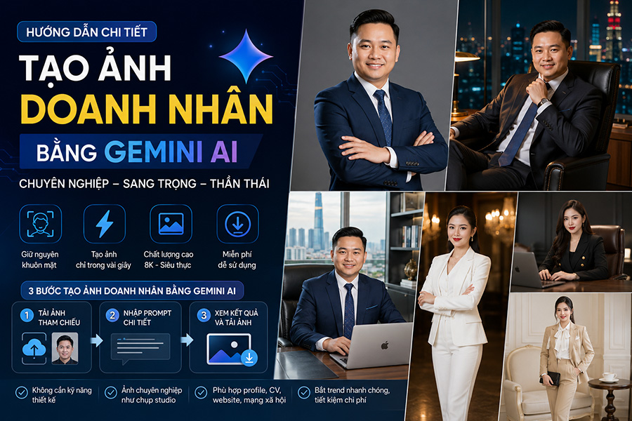 Chỉ 1 Prompt Gemini AI: Biến Bạn Thành Doanh Nhân Thành Đạt Trong 3 Giây