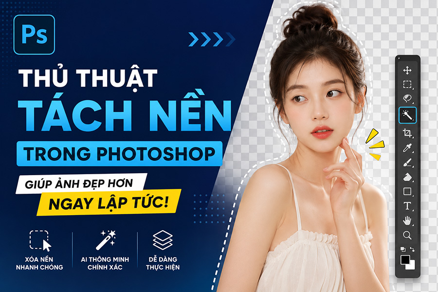 Thủ Thuật Tách Nền Trong Adobe Photoshop Giúp Ảnh Đẹp Hơn Ngay Lập Tức