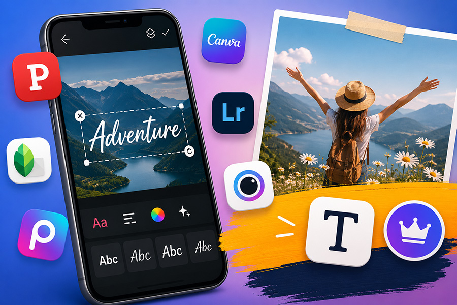 App Chèn Chữ Vào Ảnh Nào Tốt Nhất? Top 10 Lựa Chọn Miễn Phí Đáng Dùng