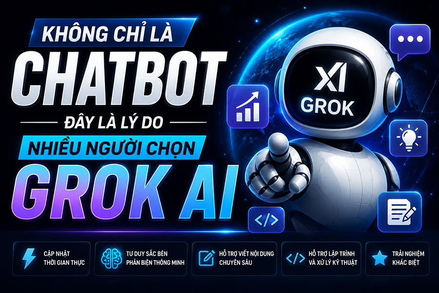 Không Chỉ Là Chatbot: Đây Là Lý Do Nhiều Người Chọn Grok AI