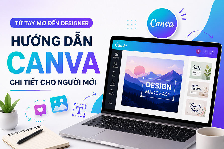 Từ Tay Mơ Đến Designer: Hướng Dẫn Canva Chi Tiết Cho Người Mới