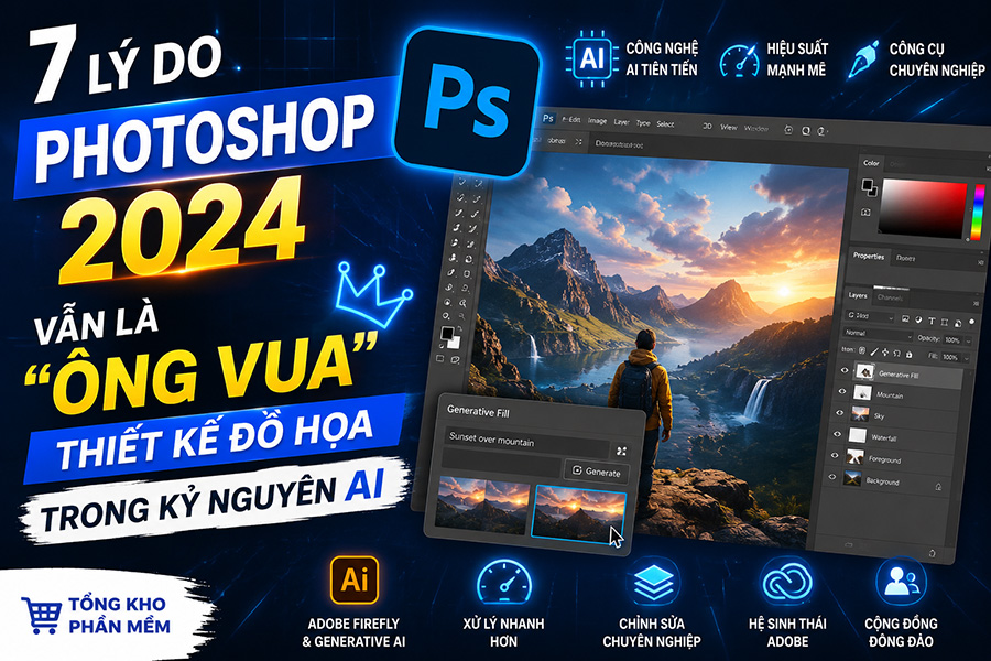 7 Lý Do Photoshop 2024 Vẫn Là 