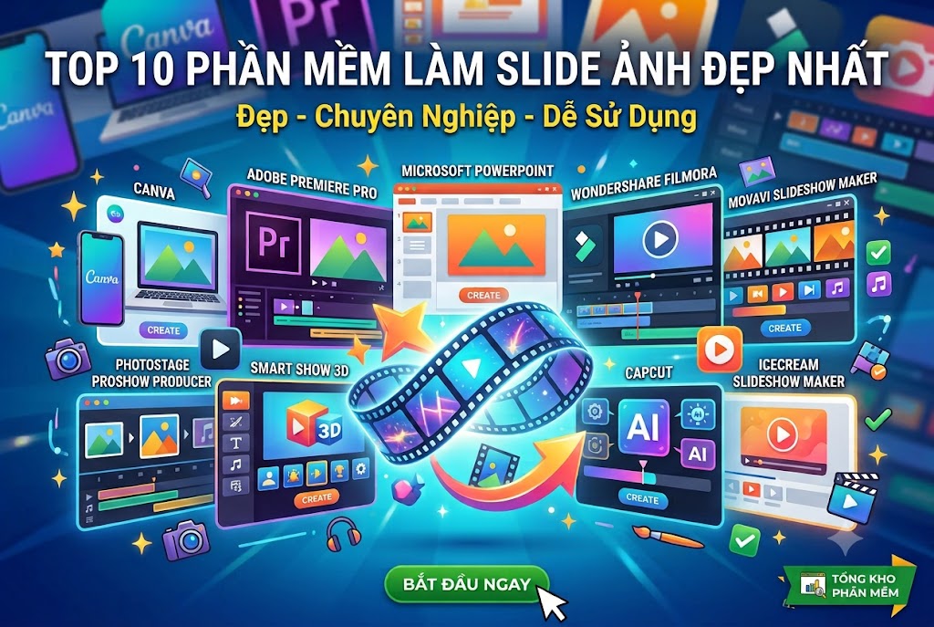Tạo Slide Ảnh Đẹp Chỉ Trong Vài Phút Với 10 Công Cụ Hàng Đầu