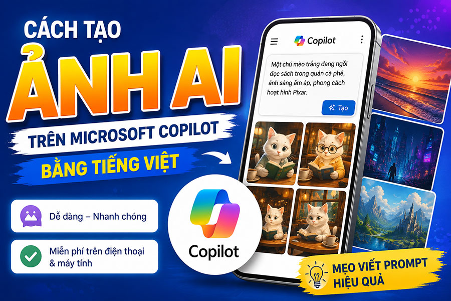 Đừng Chỉ Chat Với Copilot, Hãy Thử Tạo Ảnh AI Theo Cách Này