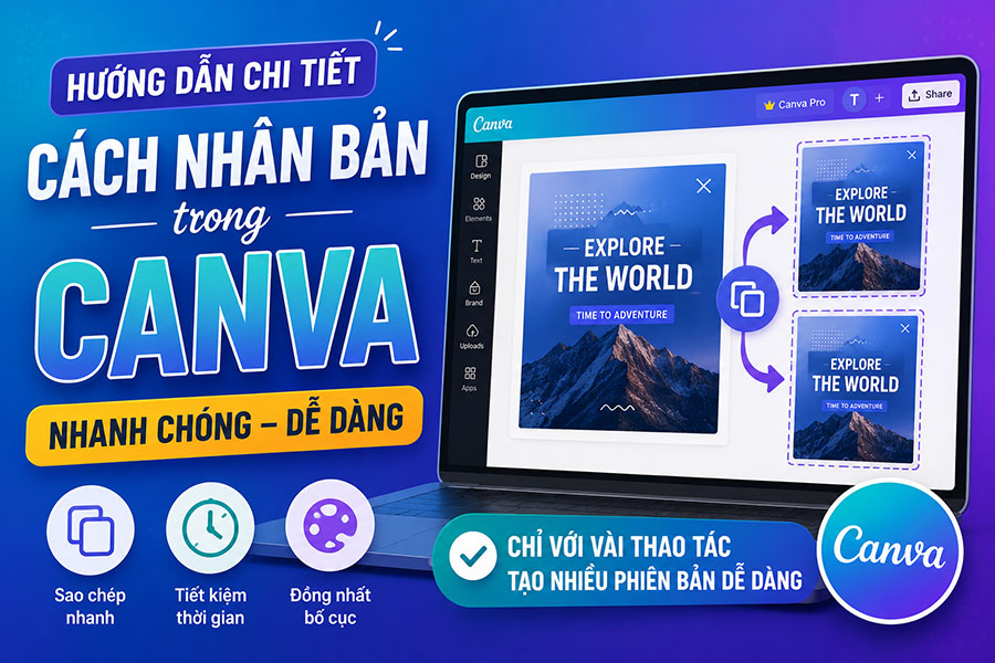 Cách Nhân Bản Trong Canva Chỉ Trong Vài Giây, Tiết Kiệm Hàng Giờ Thiết Kế