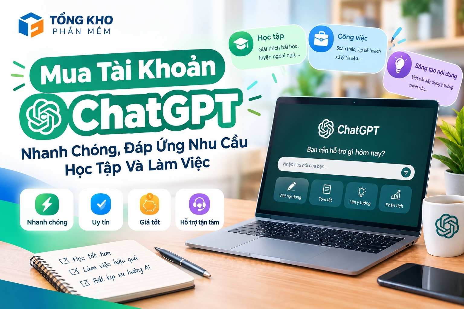 Mua Tài Khoản ChatGPT Nhanh Chóng, Đáp Ứng Nhu Cầu Học Tập Và Làm Việc